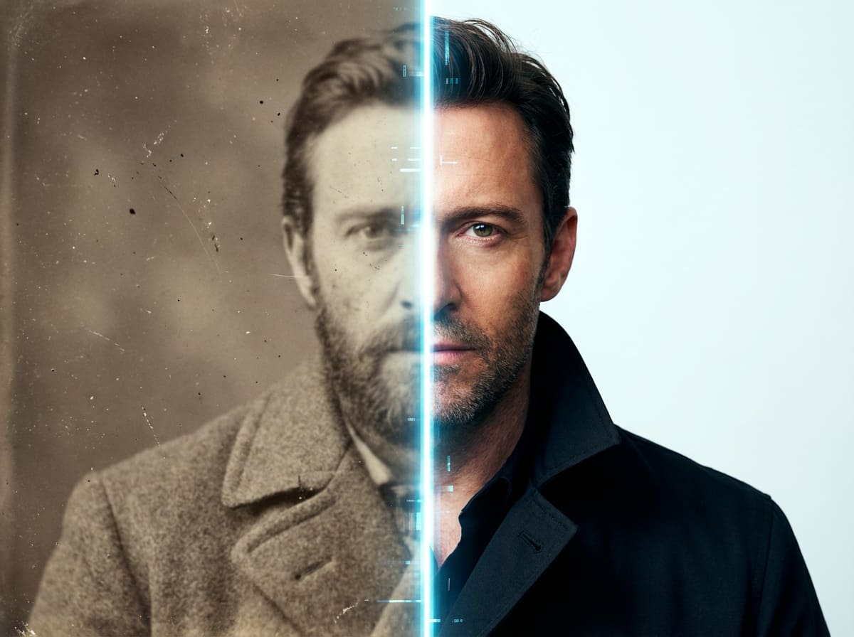 Restauration IA d'une image floue utilisant l'IA image vers image
