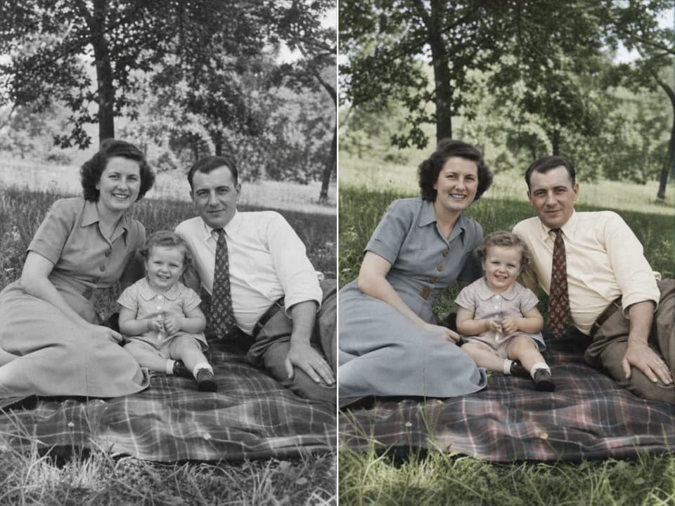 Colorisation de photo