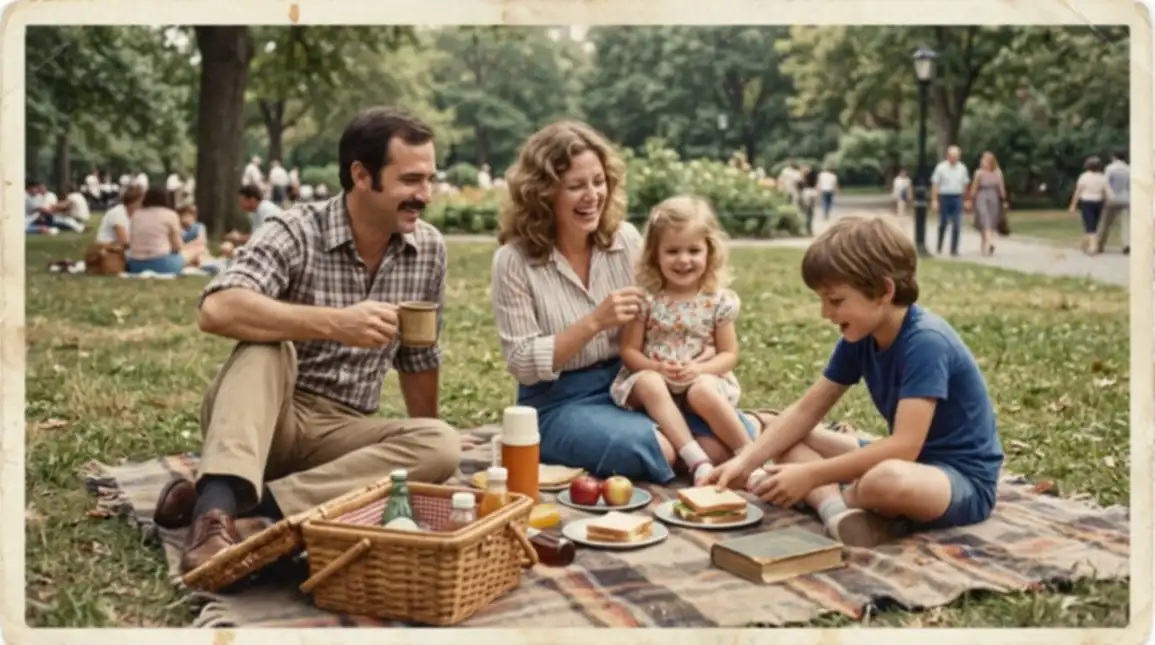 Dusty picnic snapshot sample