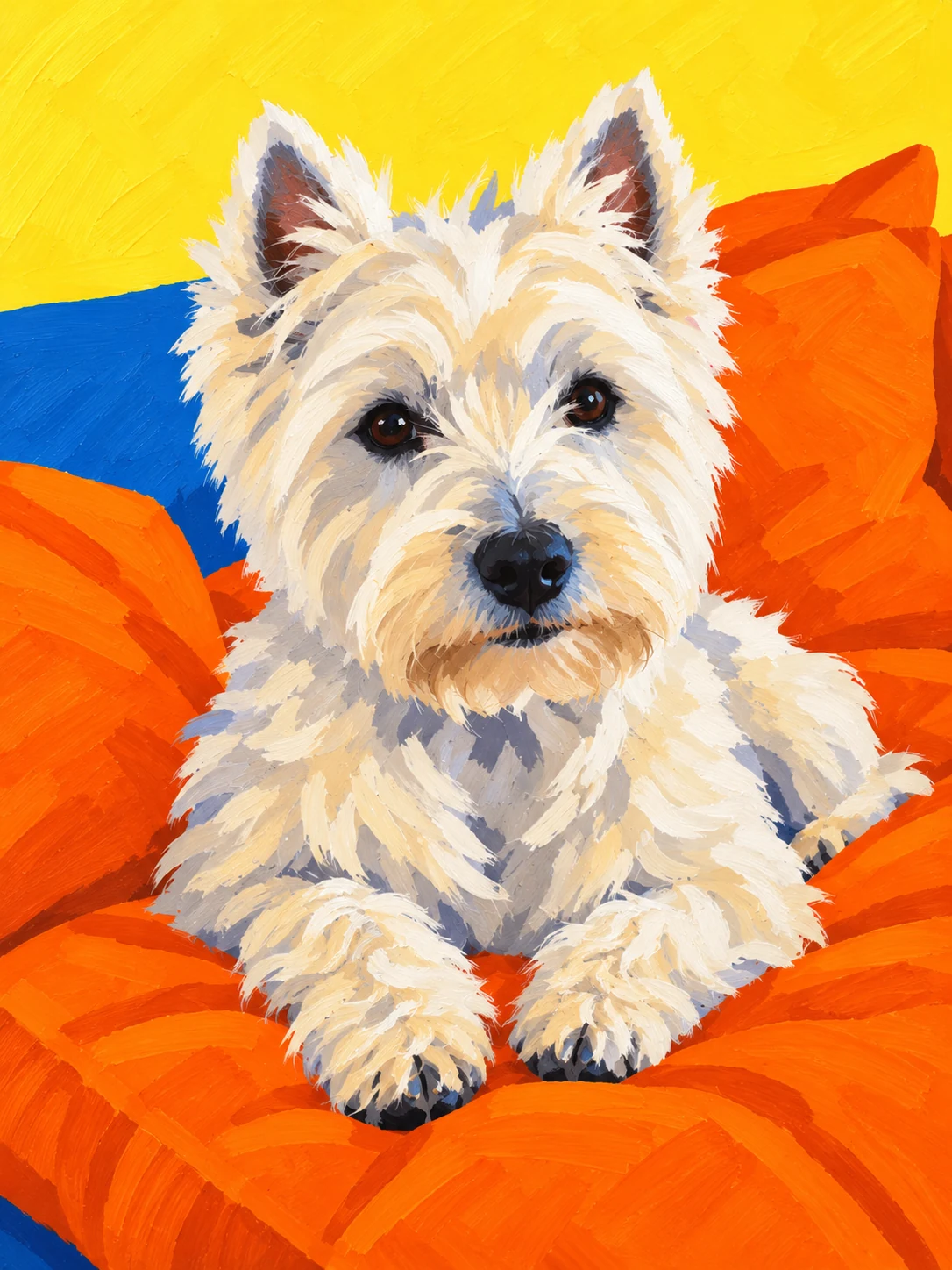 Acrylic painting