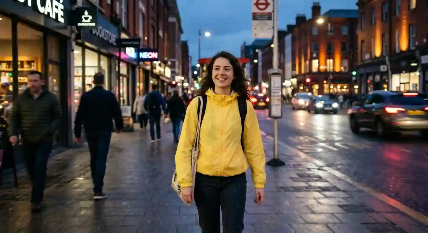 Motion blurred portrait sample